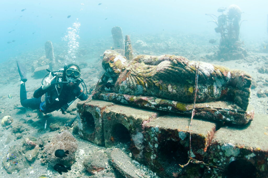 バリ島 水中遺跡